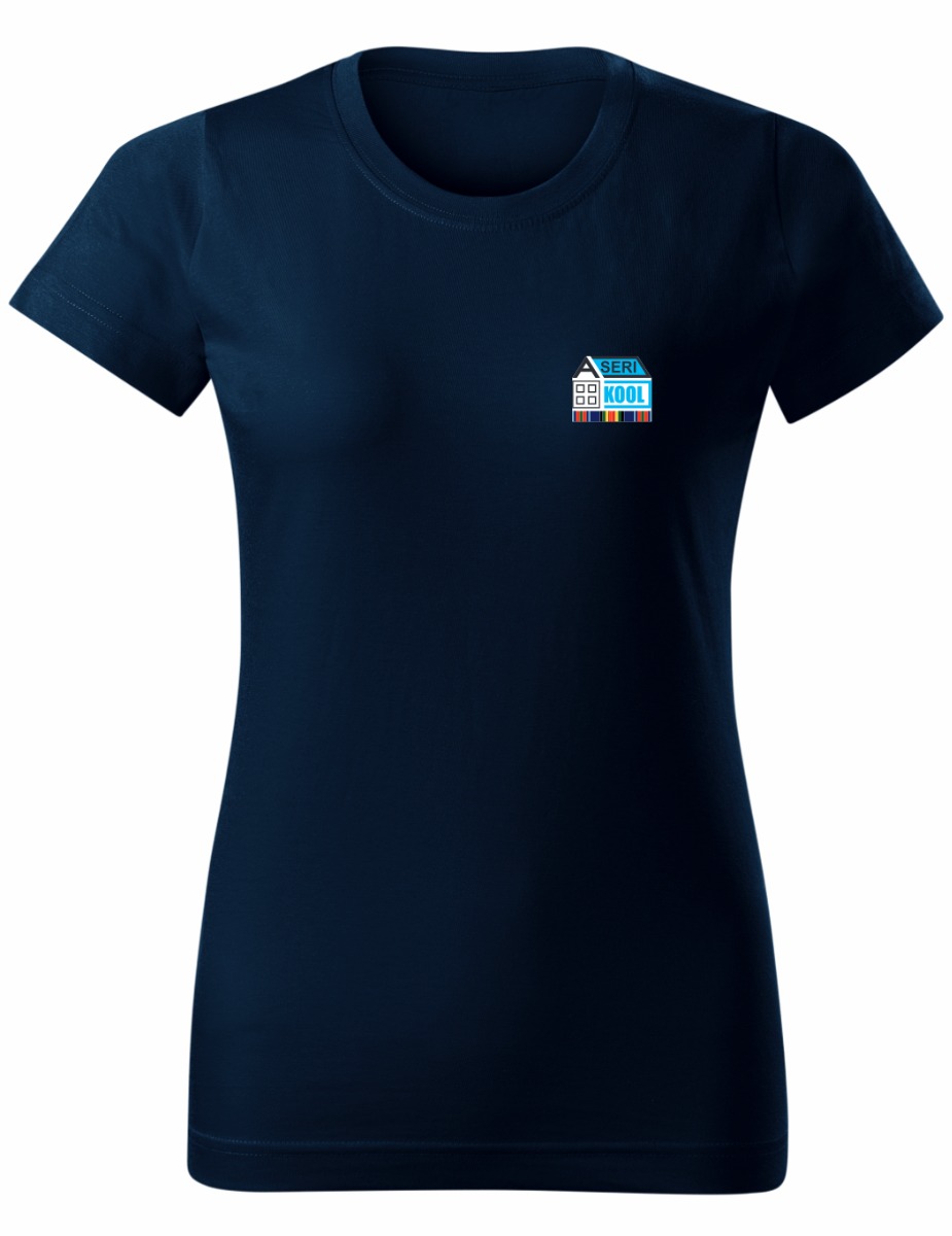 Naiste T-särk, tumesinine