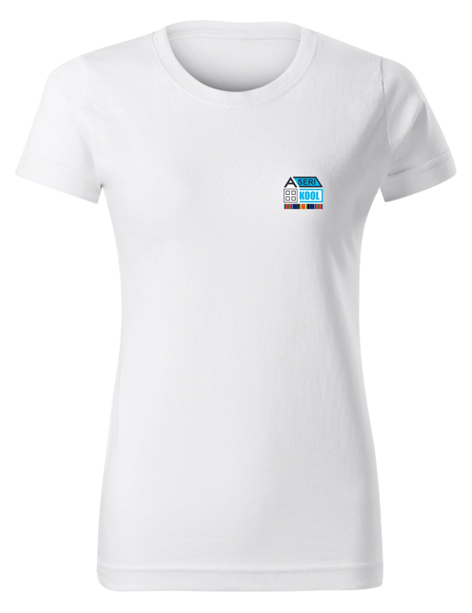 Naiste T-särk, valge