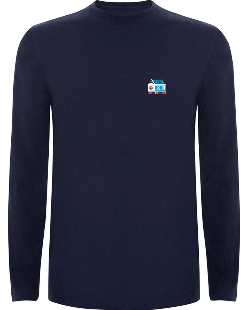 Unisex pikkade varrukatega särk, tumesinine