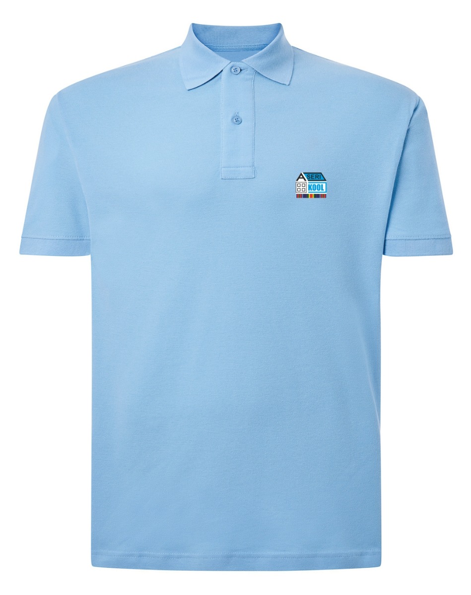 Meeste polosärk, helesinine